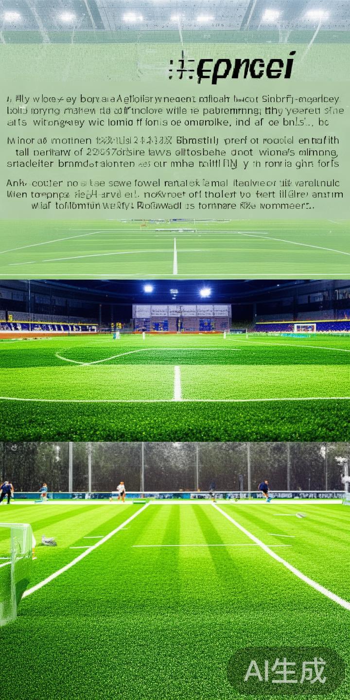 在现代体育运动中，足球场地的质量直接关系到比赛的公