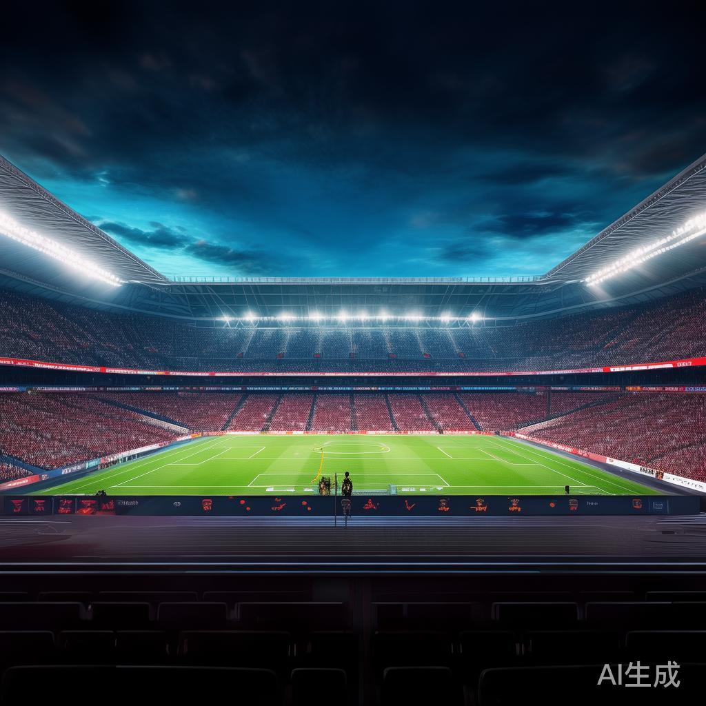 以某足球联赛直播为例，威宝体育平台通过高清画质与低